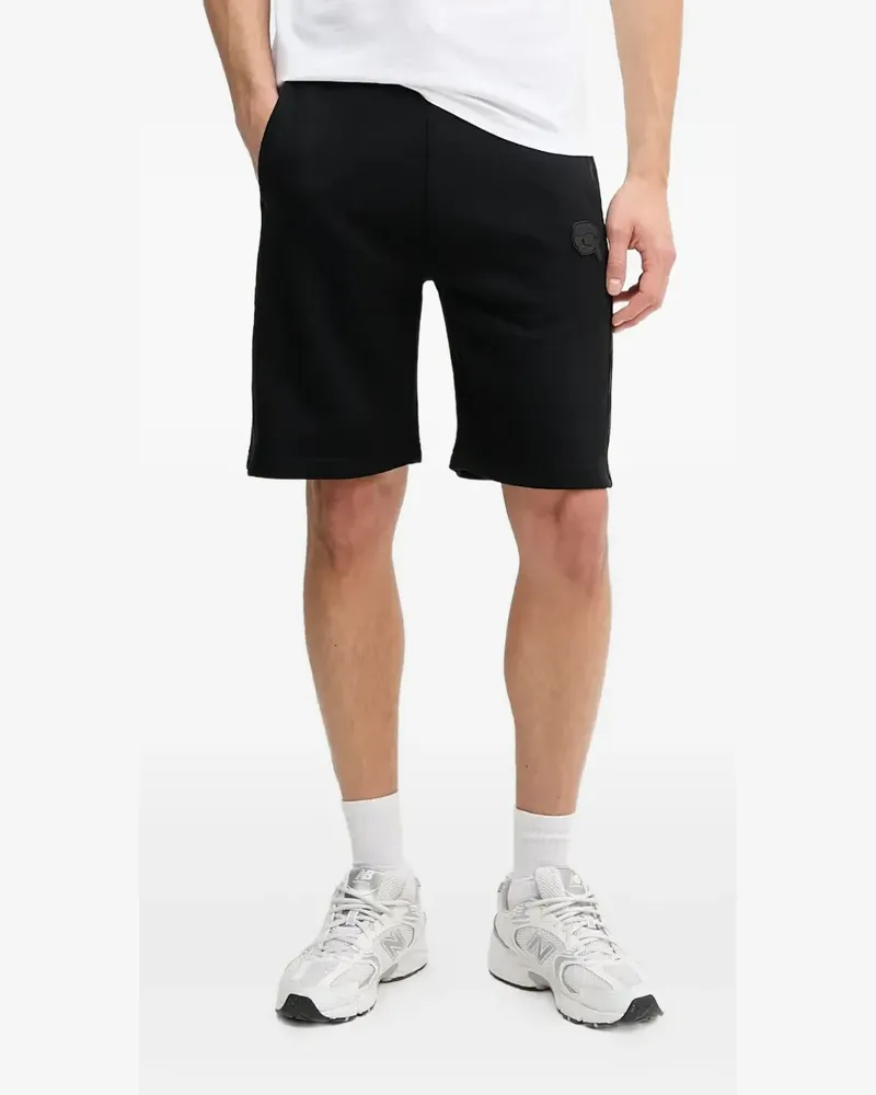 Karl Lagerfeld Shorts mit Logo-Detail - Schwarz Schwarz