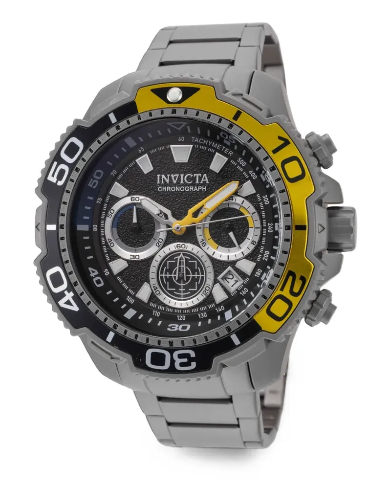 Invicta TI-22 quartz chronograph 48mm watch - Schwarz Schwarz