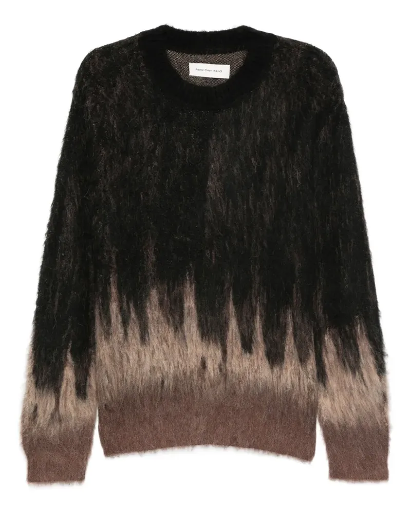 Feng Chen Wang Pullover mit Farbverlauf-Optik - Braun Braun