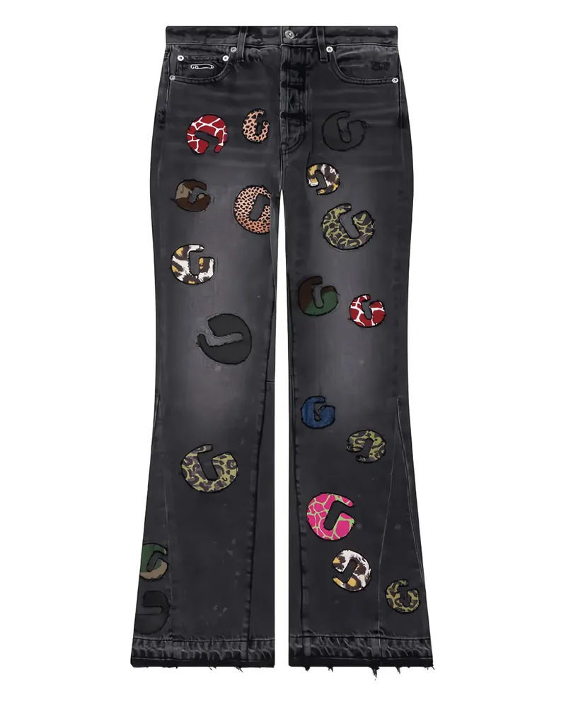 GALLERY DEPT. G Time La Flare Wide-Leg-Jeans - Grau Grau