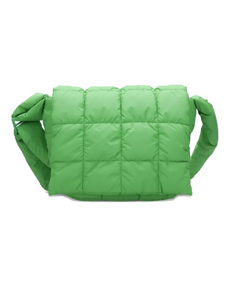 VeeCollective quilted padded shoulder bag - Grün Grün