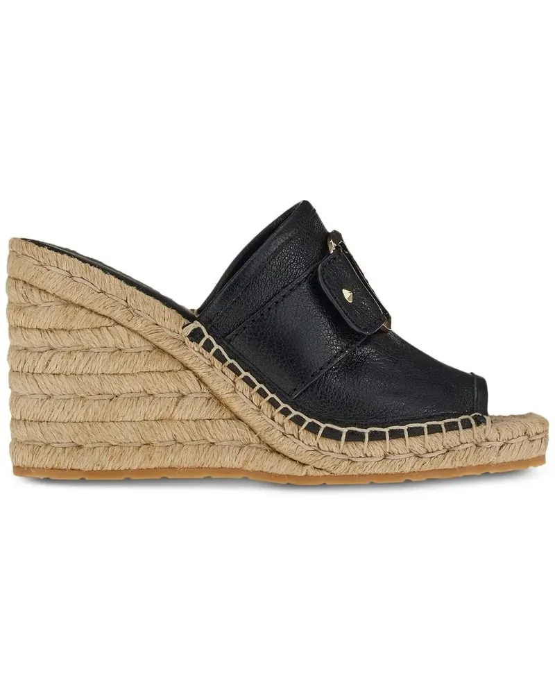 Ferragamo Espadrilles mit Logo - Schwarz Schwarz
