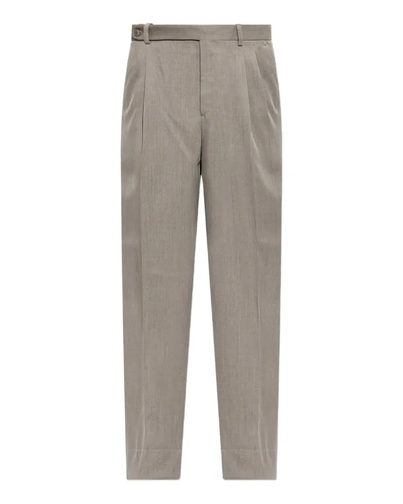 Brioni Hose mit Bundfalten - Grau Grau