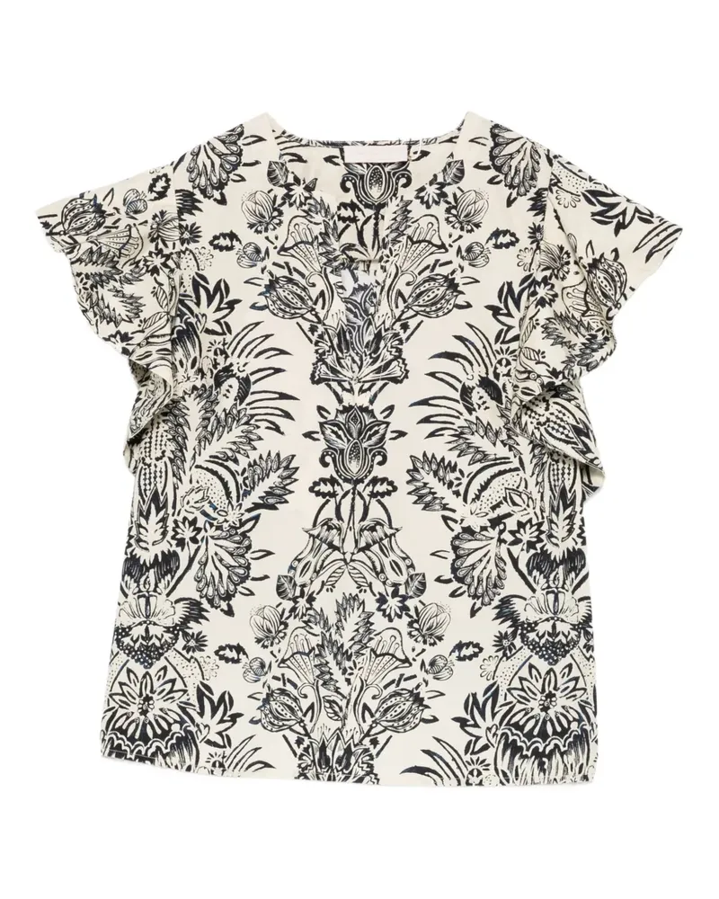 Ulla Johnson Severine Bluse - Nude Nude