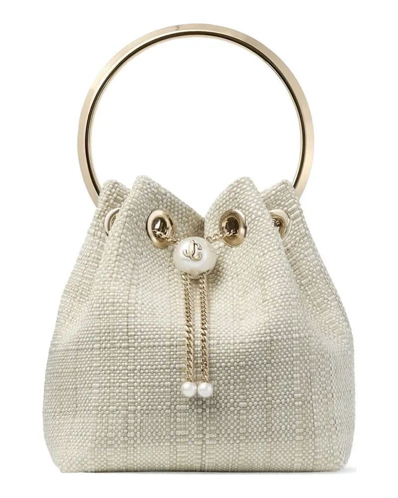 Jimmy Choo Bon Bon bucket bag - Nude Nude