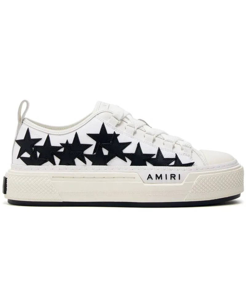 Amiri Stars Court Sneakers - Weiß Weiß