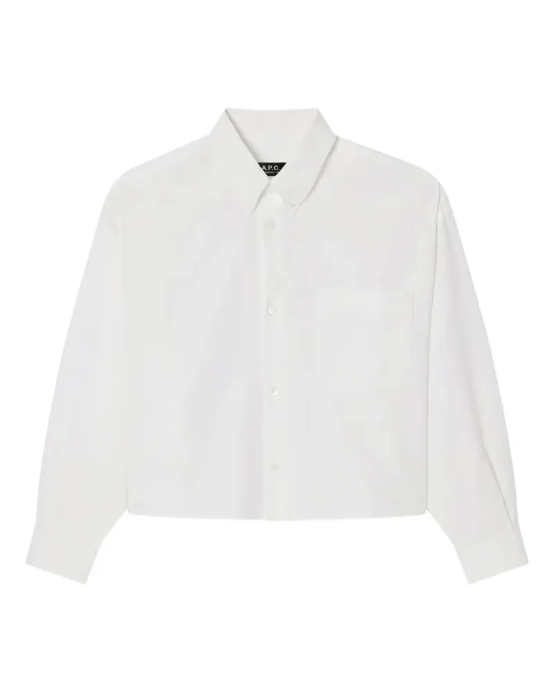 A.P.C. Sophia logo shirt - Weiß Weiß