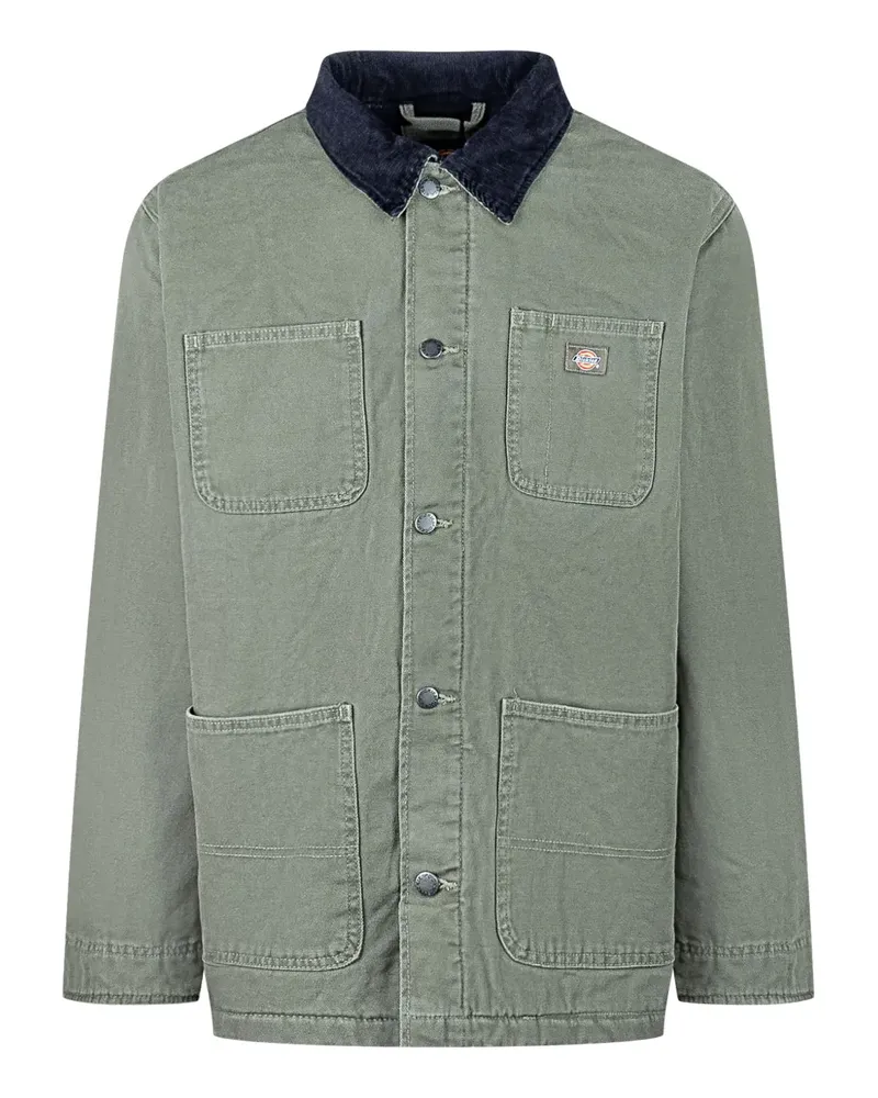Dickies corduroy-collar jacket - Grün Grün