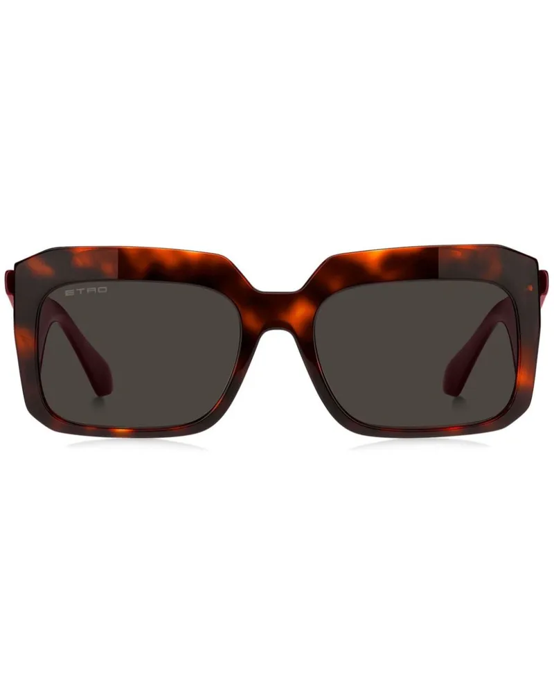 Etro Tailoring Sonnenbrille - Braun Braun