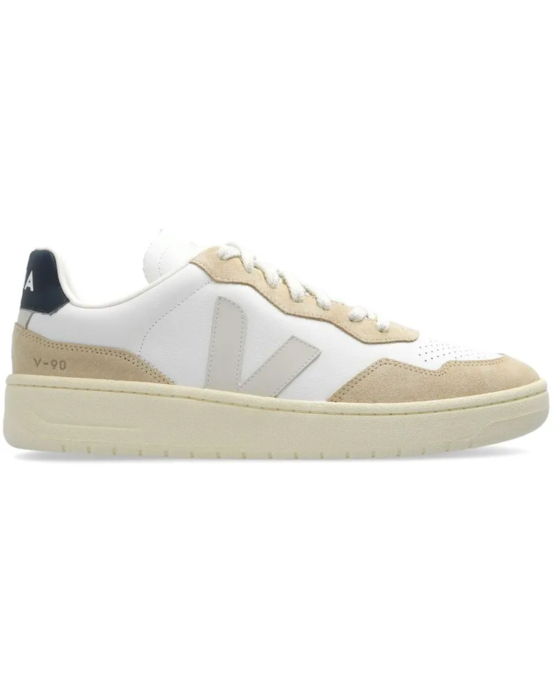 VEJA V-90 Sneakers - Weiß Weiß