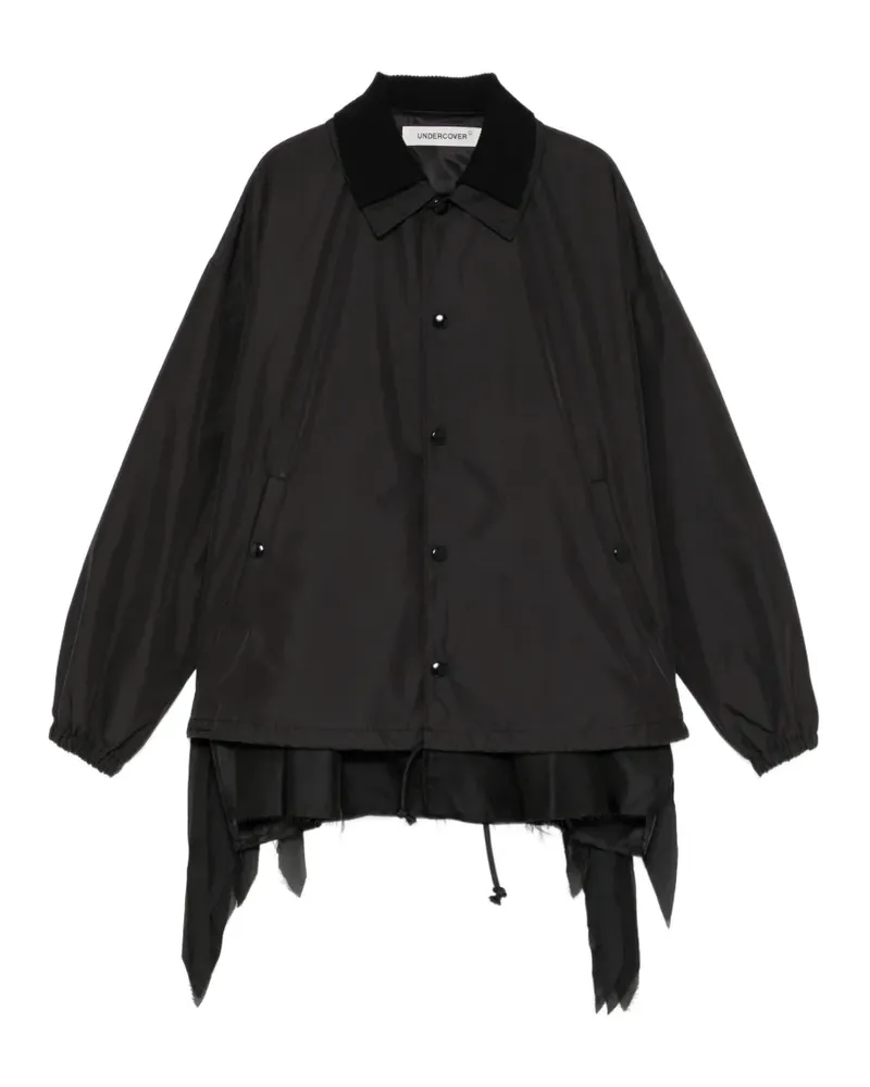 Undercover Jacke im Layering-Look - Schwarz Schwarz