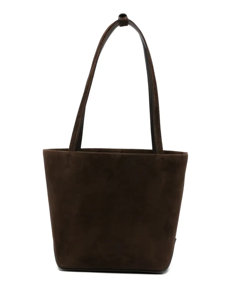 The Row Tote Bag aus Wildleder - Braun Braun