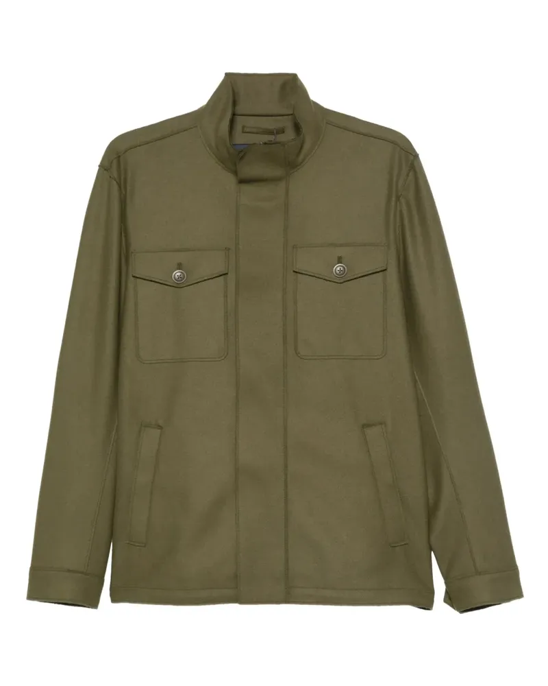 Herno Military-Jacke mit Klappentasche - Grün Grün