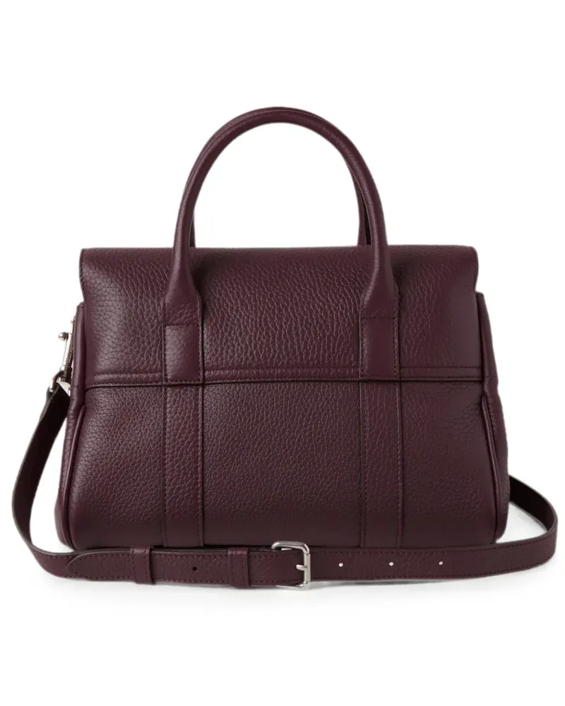 Mulberry Bayswater grained calf leather shoulder bag - Violett Violett