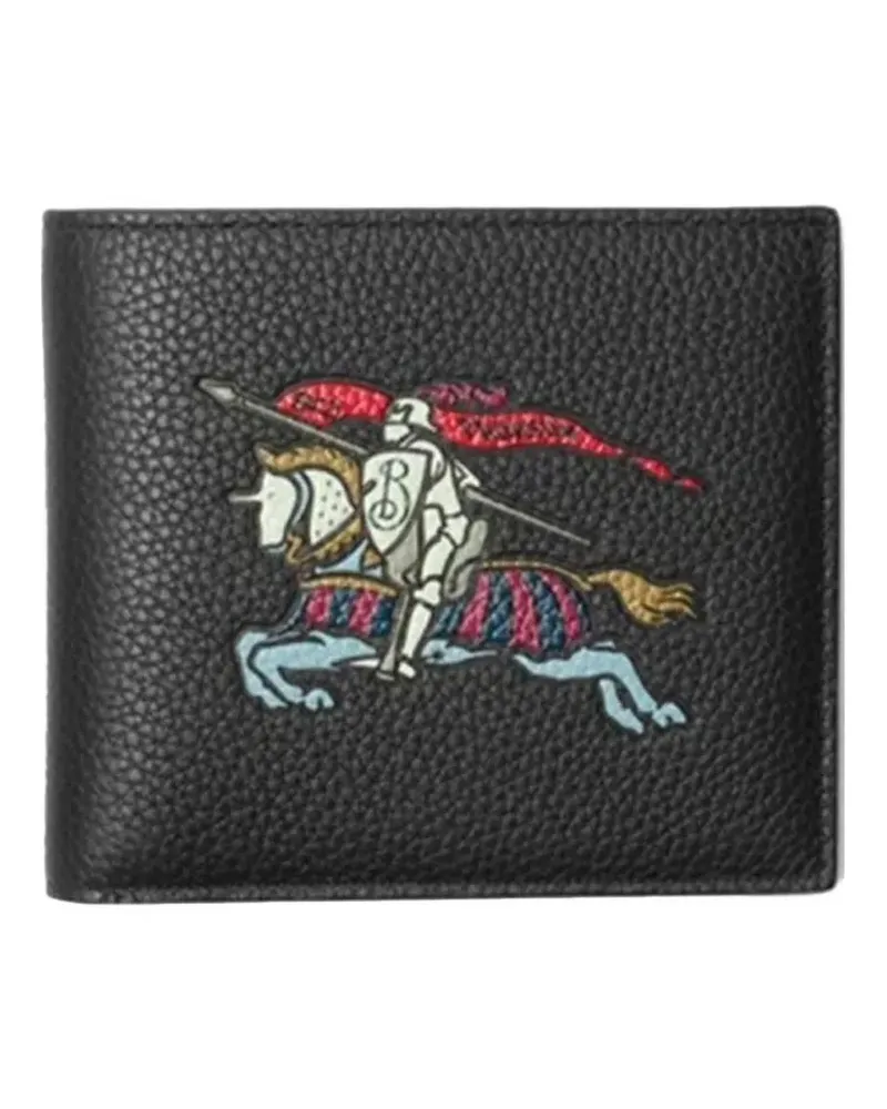 Burberry EKD bi-fold wallet - Schwarz Schwarz