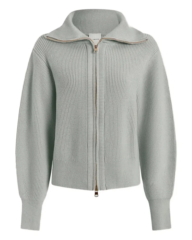 Varley ribbed zip-up jacket - Grau Grau