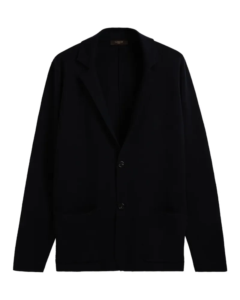 Zanone Blazer mit Milano-Stickerei - Blau Blau