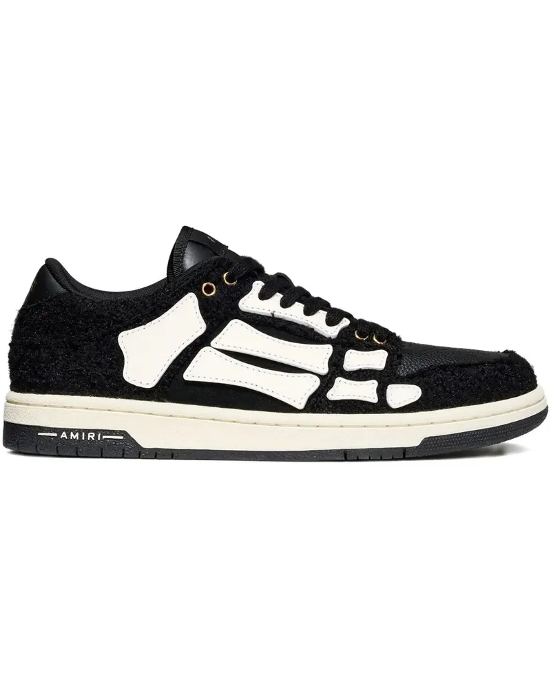 Amiri Sneakers mit Skelett-Detail - Schwarz Schwarz