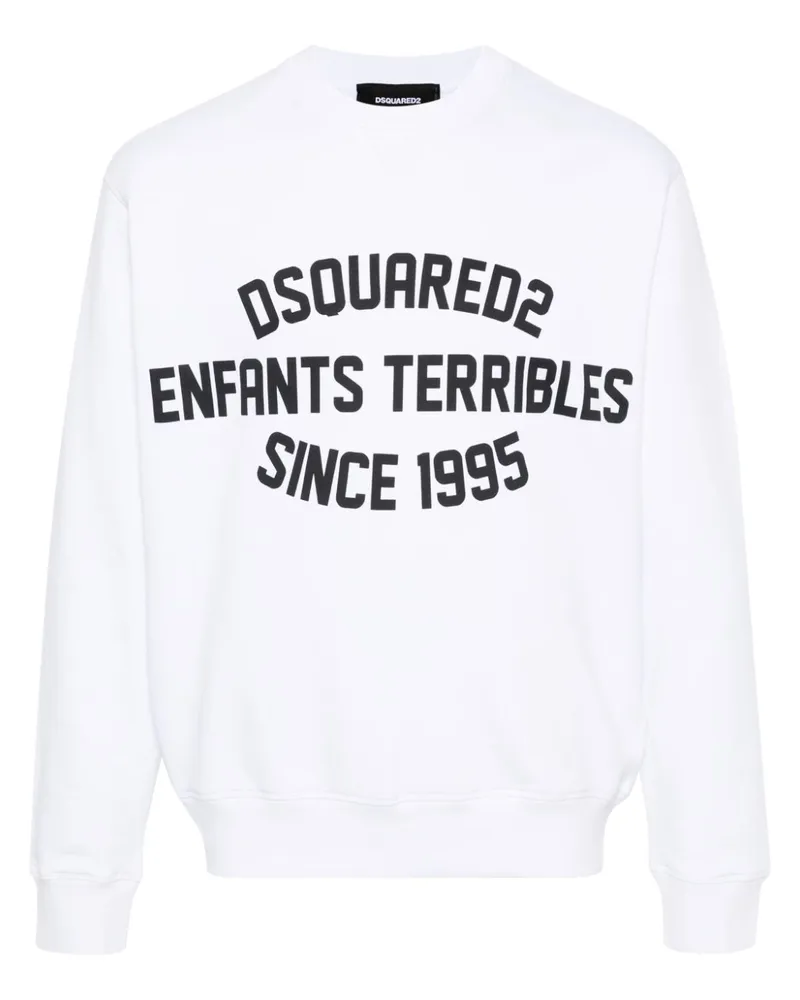 Dsquared2 Enfants Terribles Sweatshirt Weiß