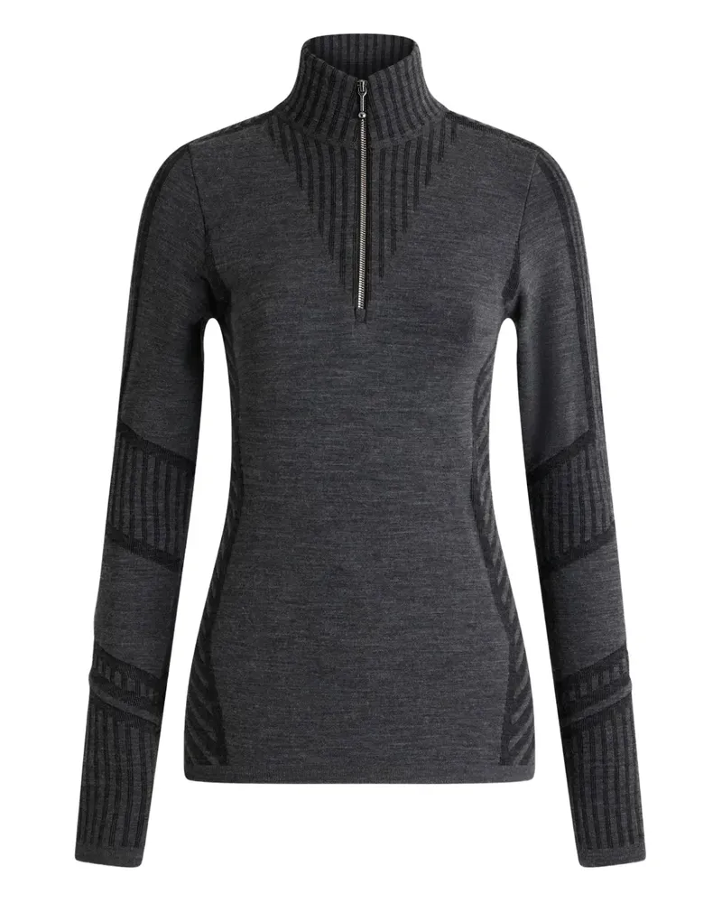 FUSALP Seama Oberteil mit Reißverschluss - Grau Grau