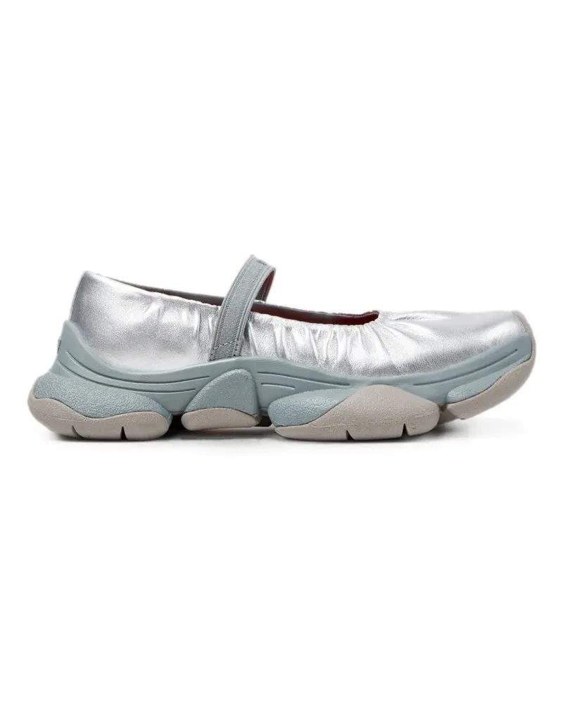 Camper Karst Ballerinas - Silber Silber