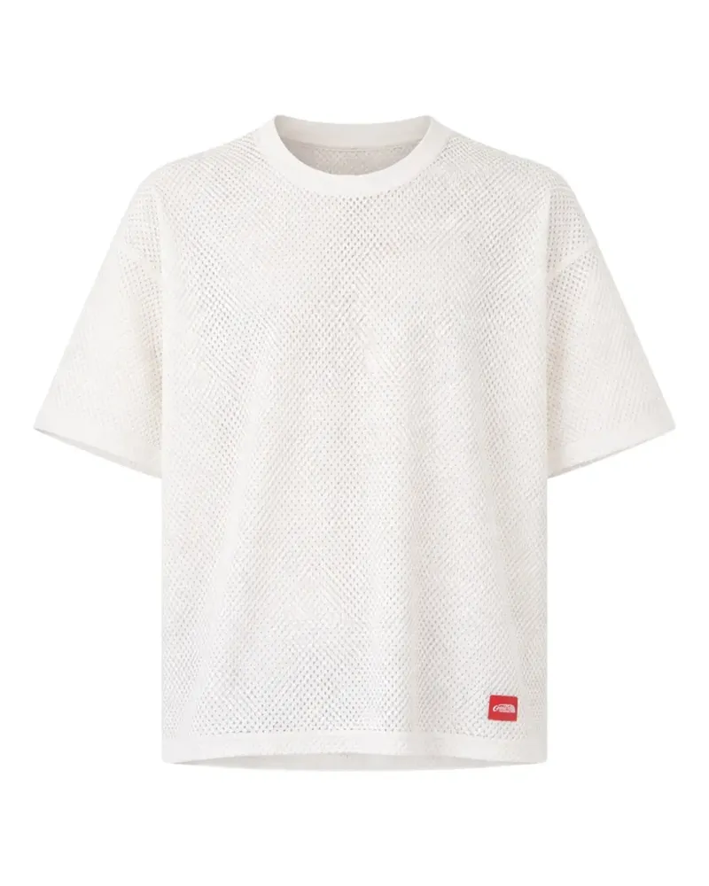 The North Face logo-patch T-shirt - Weiß Weiß