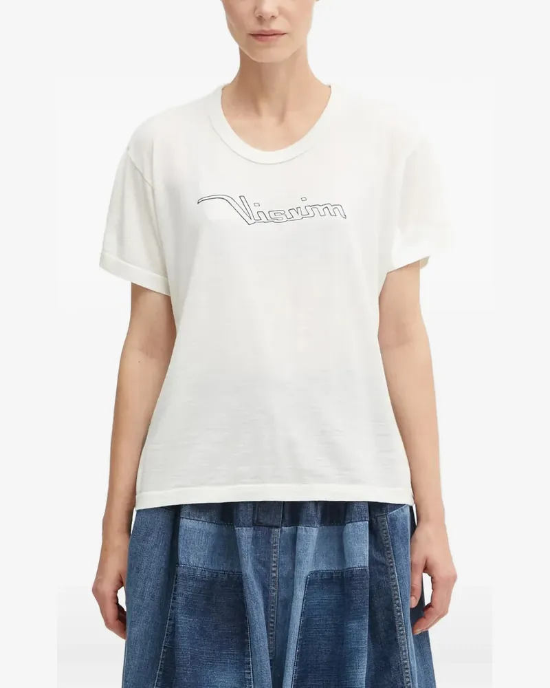 Visvim logo-print T-shirt - Weiß Weiß