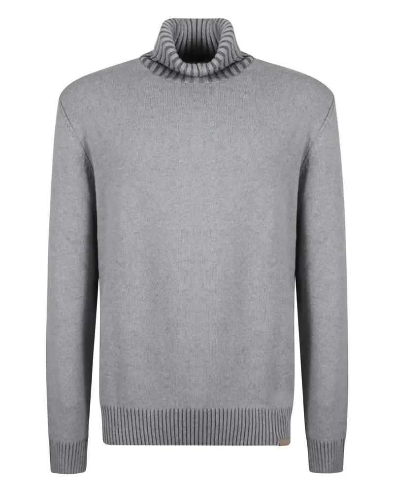 Fay Pullover mit Rollkragen - Grau Grau