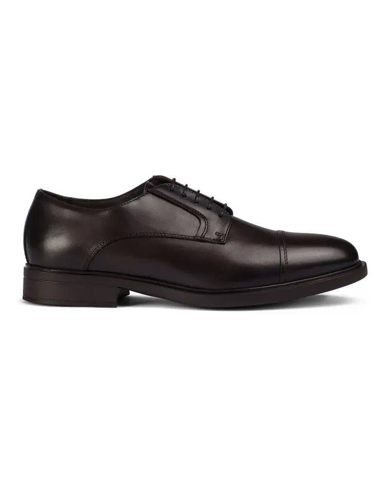 Doucal´s cap-toe lace-up Derby shoes - Braun Braun