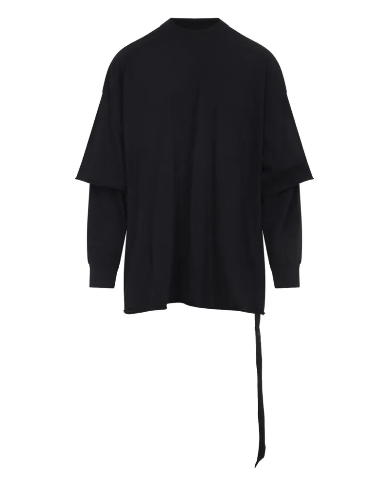 DRKSHDW by Rick Owens Pullover im Layering-Look - Schwarz Schwarz
