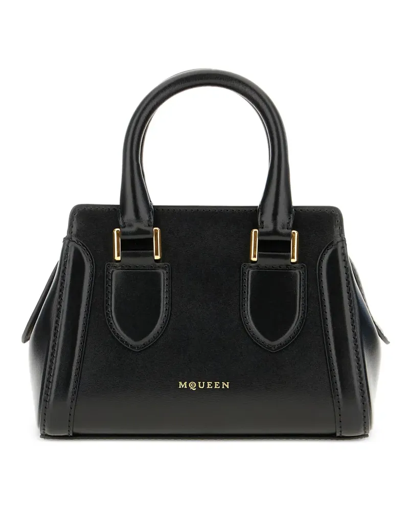 Alexander McQueen Mini Birdee Tote Bag - Schwarz Schwarz