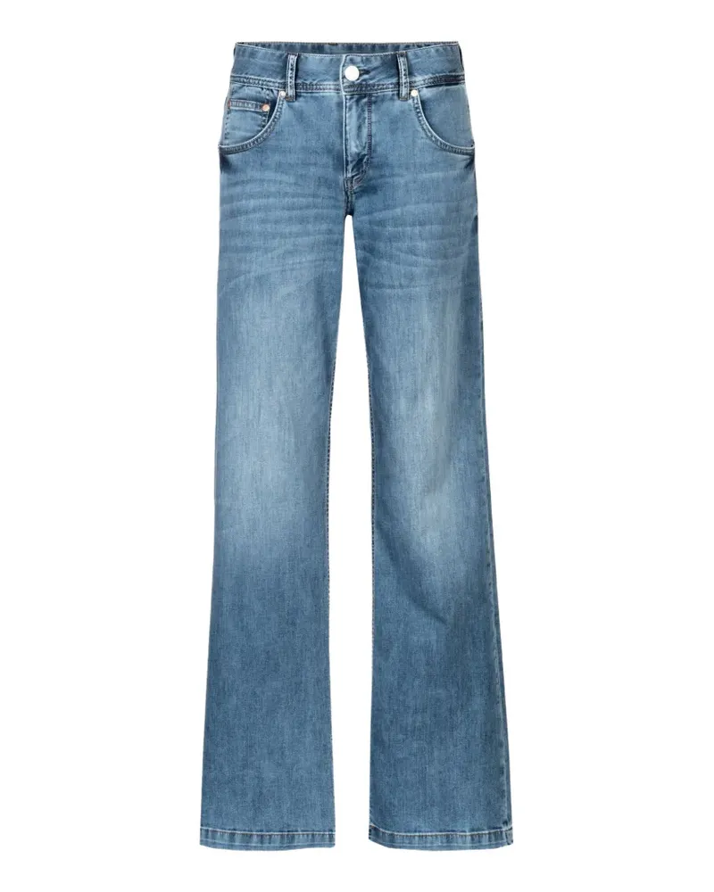 Herrlicher Edna faded-effect jeans - Blau Blau