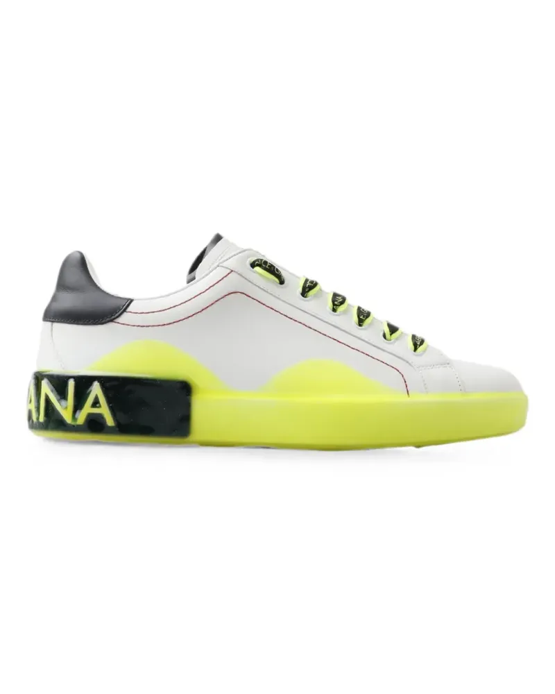 Dolce & Gabbana Portofino Sneakers - Weiß Weiß