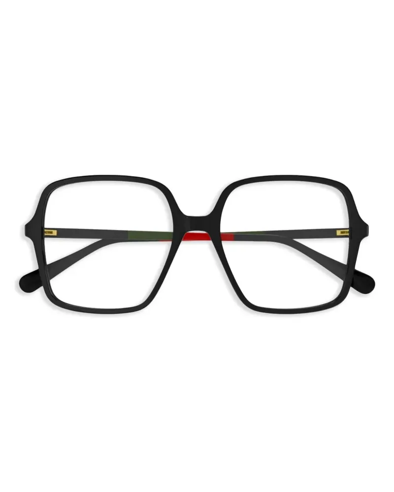 Gucci Brille mit GG - Schwarz Schwarz