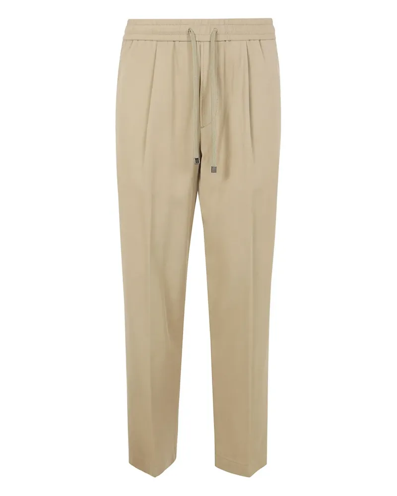 Jacob Cohën Chino mit Kordelzug - Braun Braun