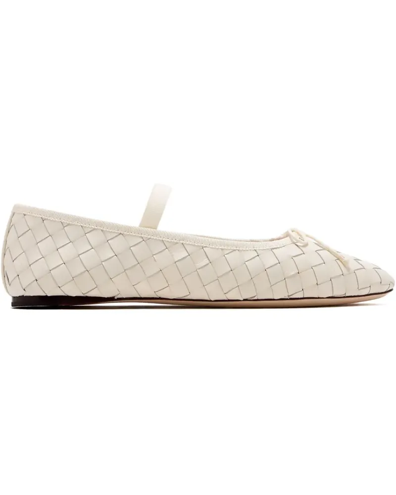 Loeffler Randall Gewebte Leonie Ballerinas - Nude Nude