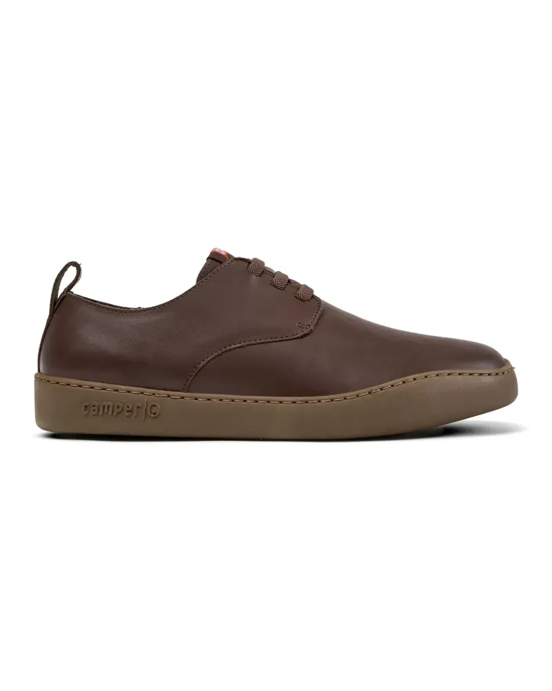 Camper Peu Touring leather lace-up shoes - Braun Braun