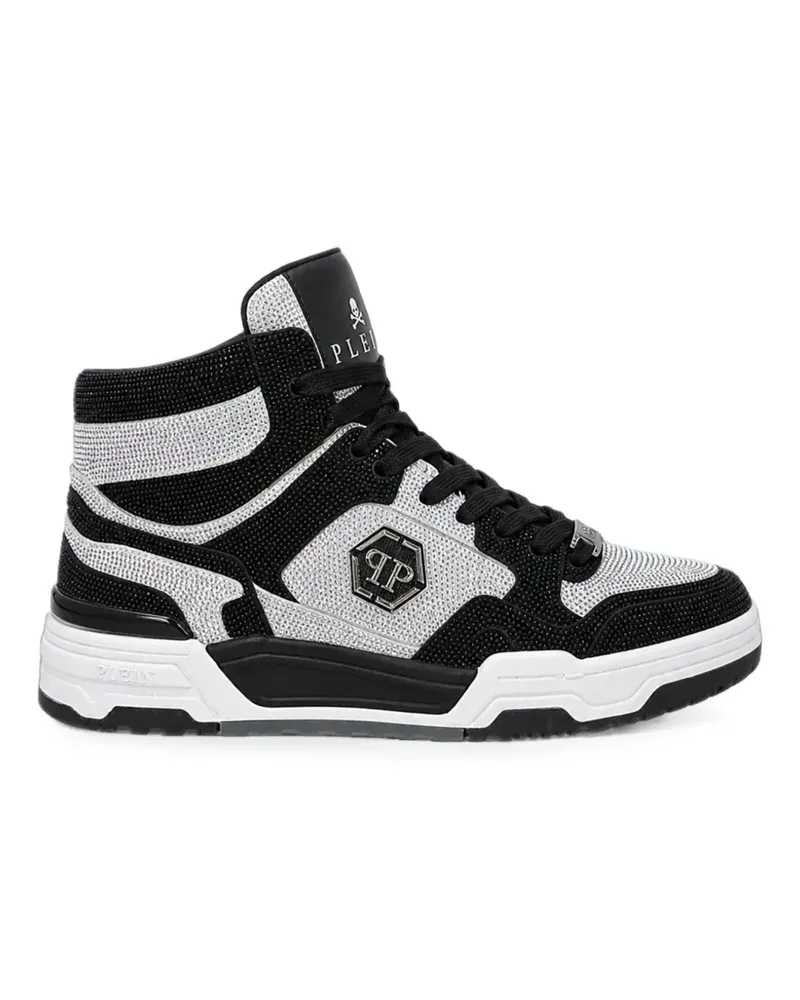 Philipp Plein mid-top Predator V2 Strass sneakers - Schwarz Schwarz