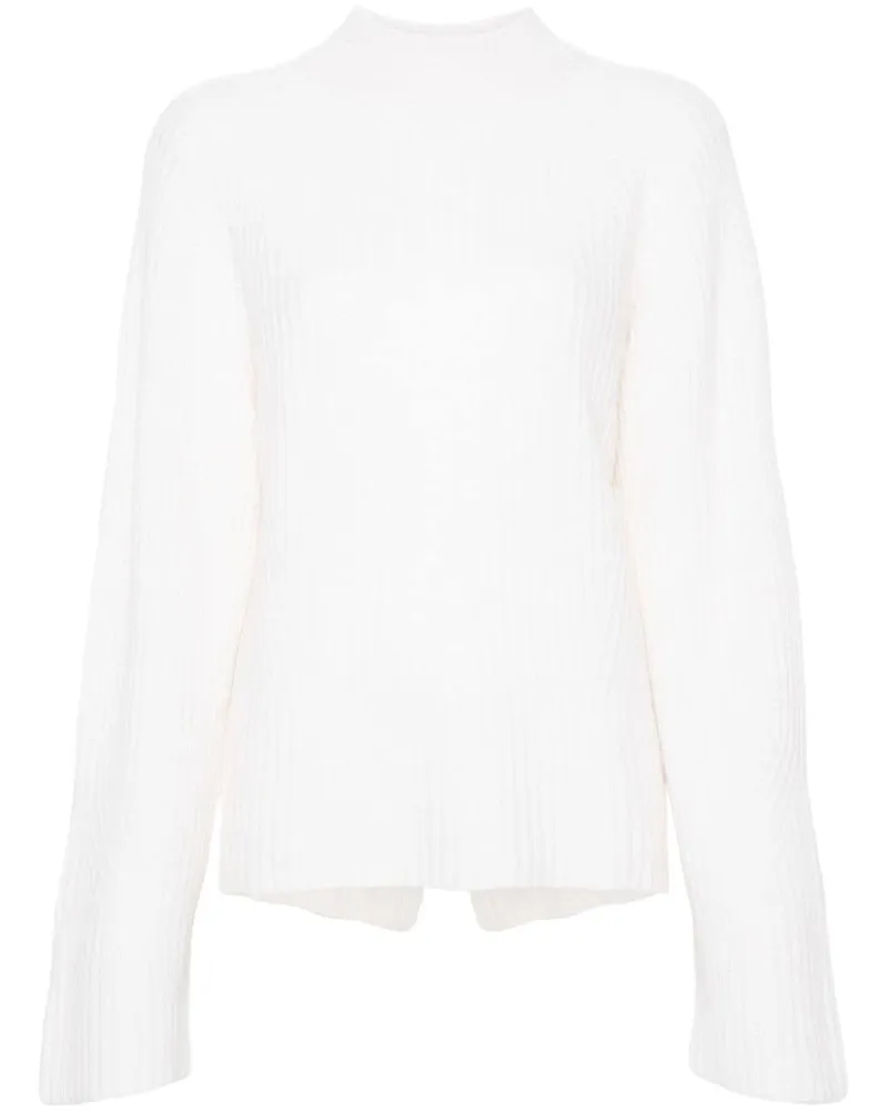 Le Kasha 1918 Klassischer Kaschmirpullover - Weiß Weiß