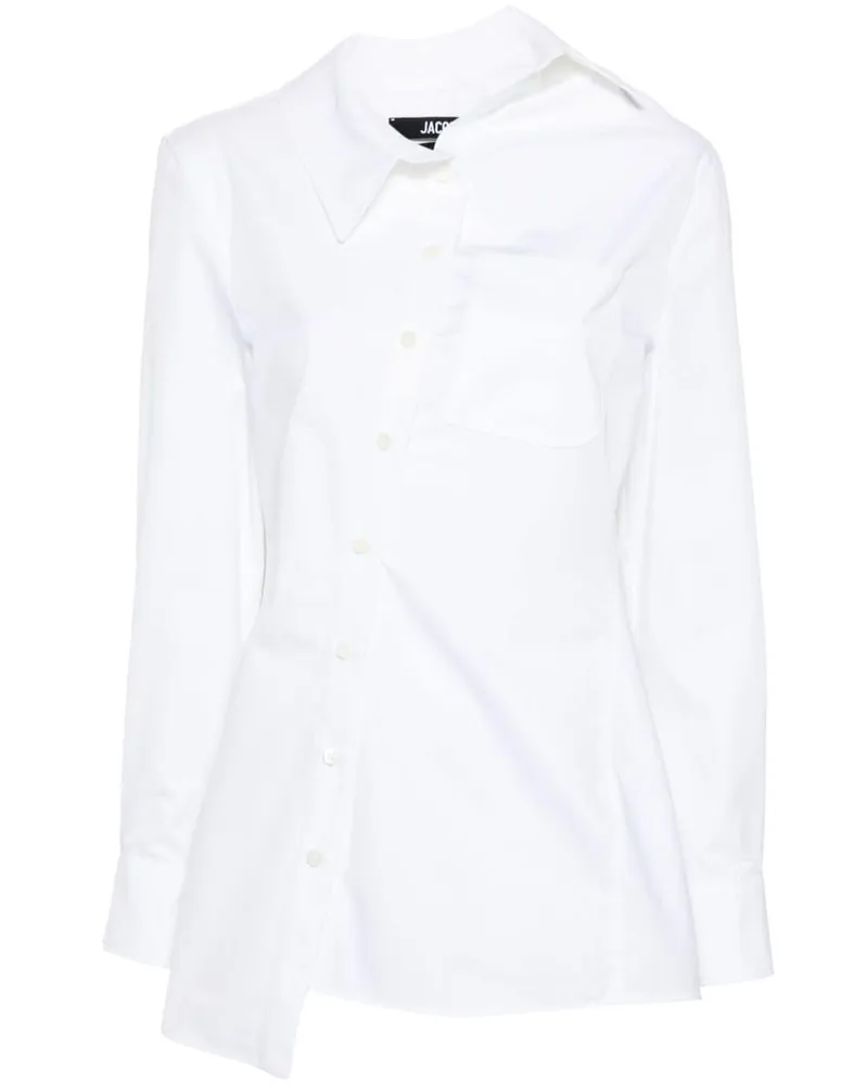 Jacquemus La Chemise Pablo Hemd - Weiß Weiß