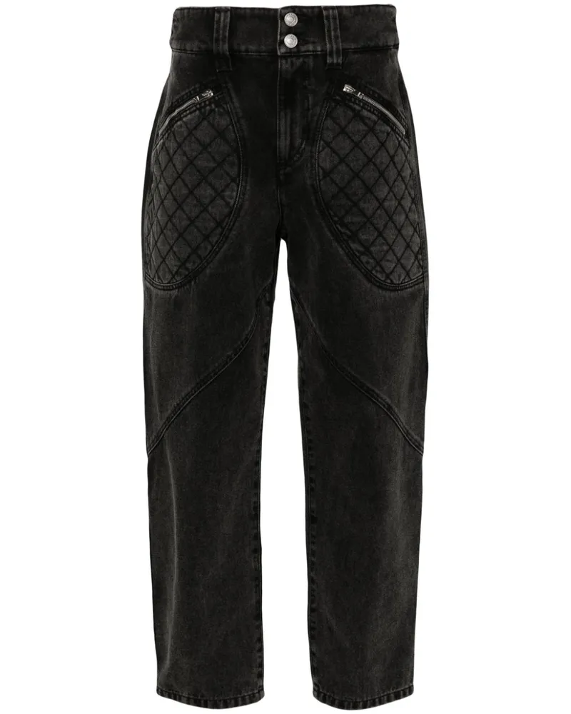 Isabel Marant Catarina Tapered-Jeans - Grau Grau
