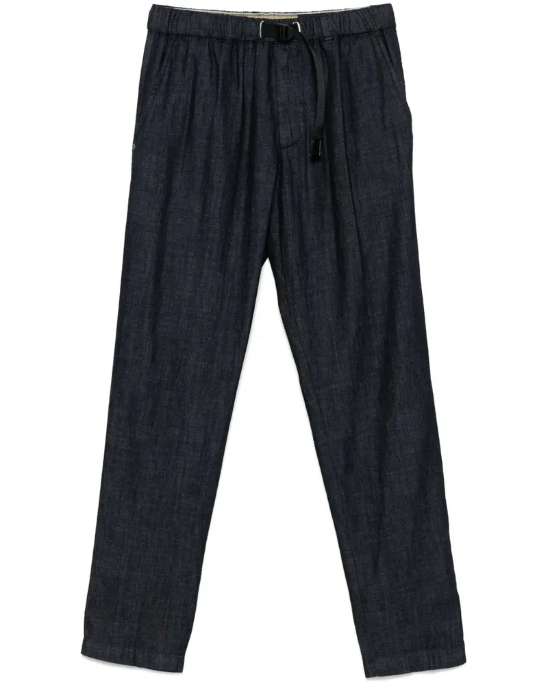 PLAN C Hose mit Tapered-Bein - Blau Blau