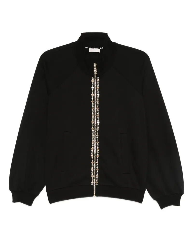 Liu Jo Verzierte Jacke mit Reißverschluss - Schwarz Schwarz