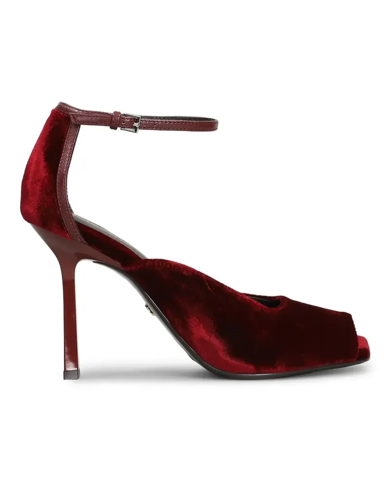 Lola Cruz Sandalen aus Samt - Rot Rot