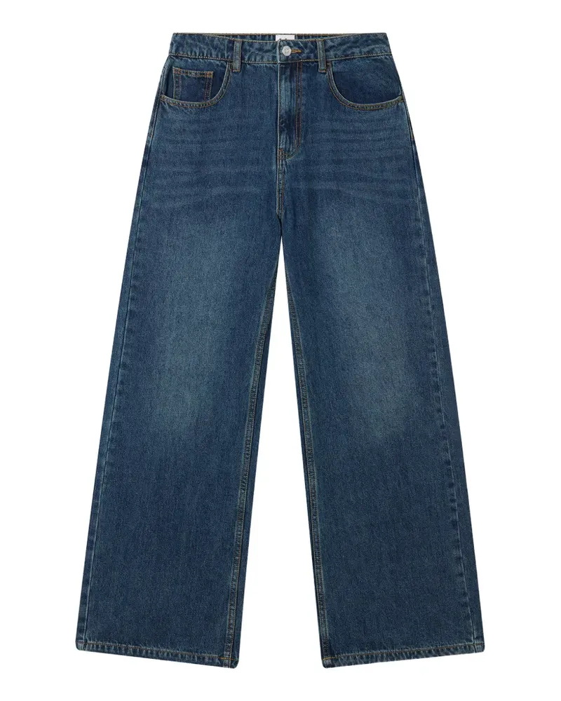 b+ab wide-leg jeans - Blau Blau