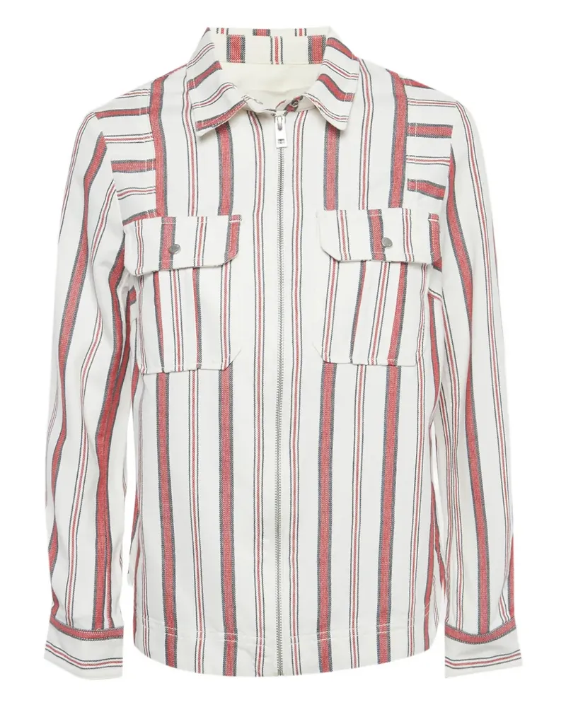 Zadig & Voltaire Gestreifte Jacke - Weiß Weiß