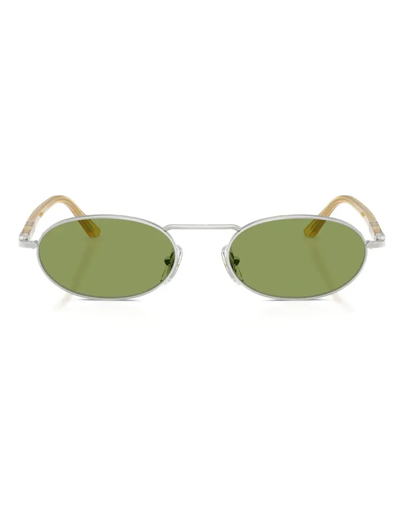 Persol oval-frame sunglasses - Silber Silber