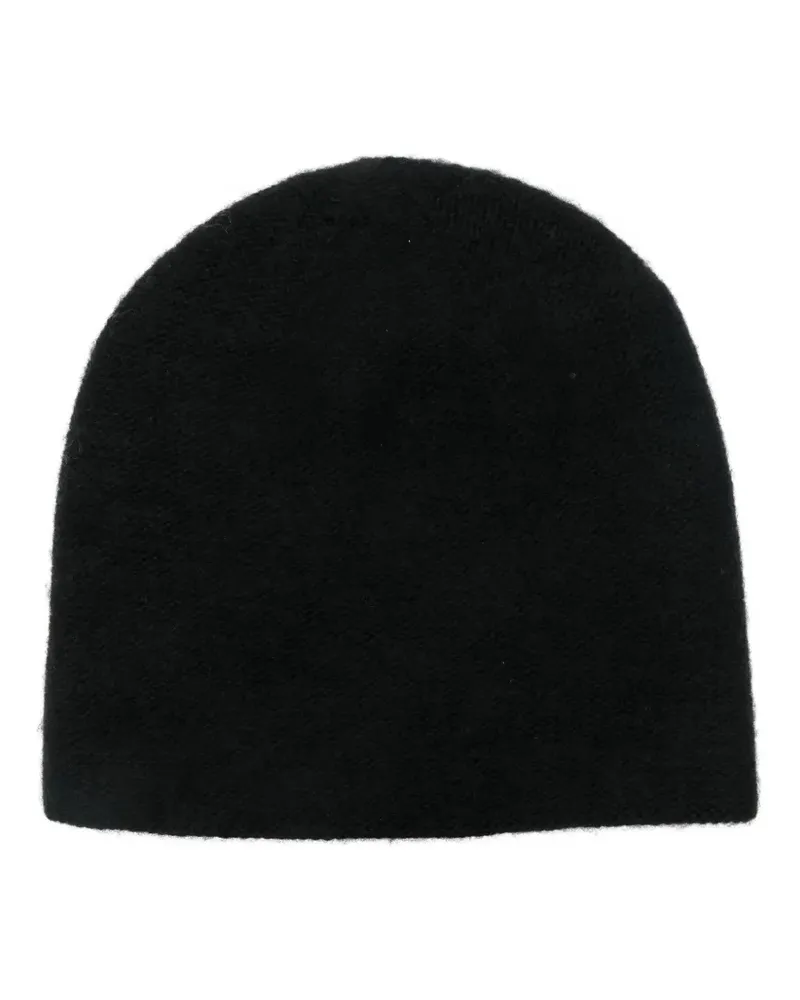 Liska Beanie aus Kaschmir - Schwarz Schwarz