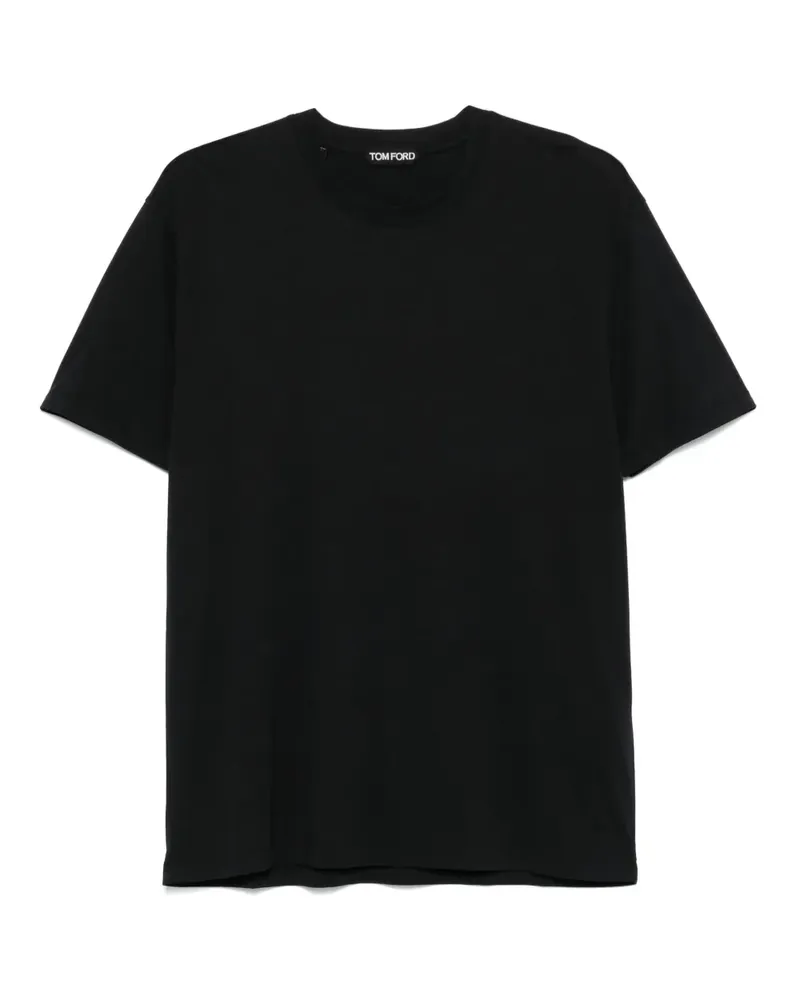 Tom Ford Klassisches T-Shirt - Schwarz Schwarz