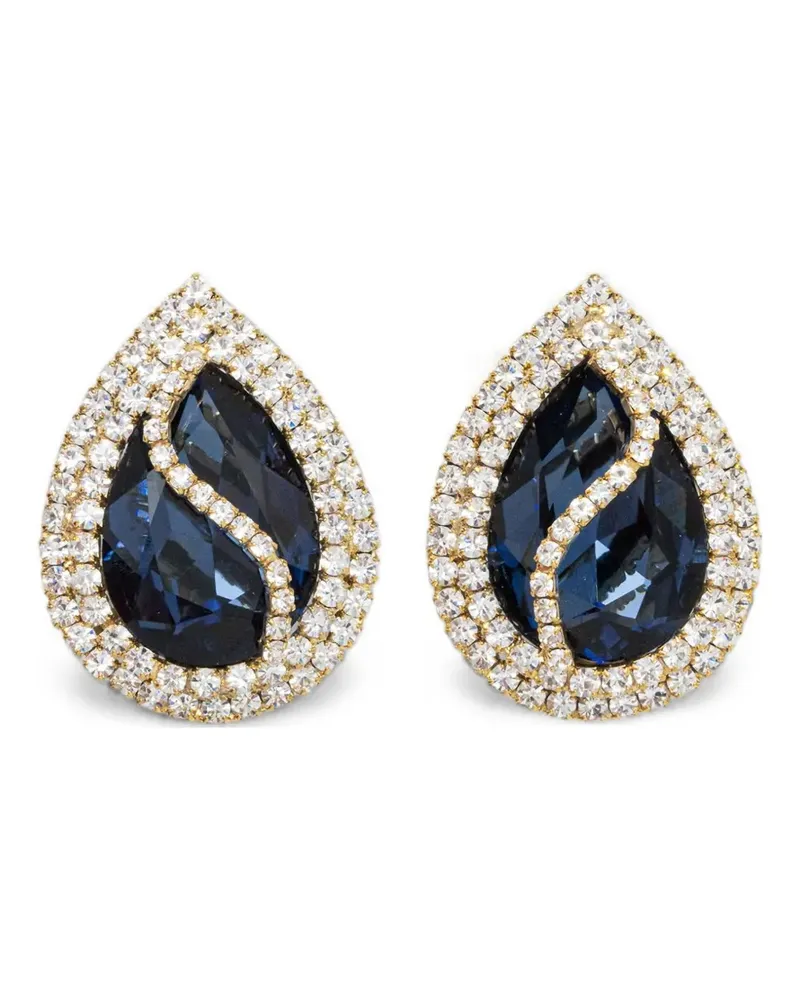Luisa Spagnoli Notabili crystal-embellished earrings - Gold Gold